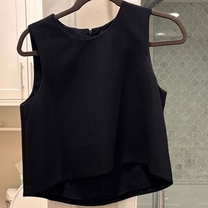 Club Monaco Dark Navy Sleeveless Blouse